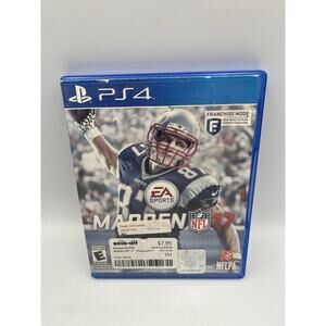 Madden 17 PS4 PlayStation 4 NFL Football Game